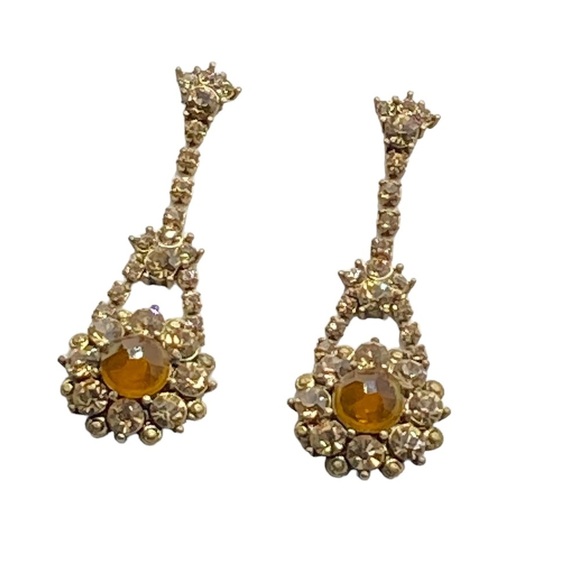 LAUREN CONRAD Rhinestone Drop Earrings - Picture 4 of 7